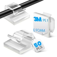 50 pezzi Clip Per Cavi, Ferma