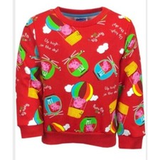 Maglione felpa rosso peppa - maglione, pig