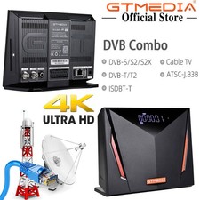 GTMEDIA 4K HD TVSAT HD COMBO Decoder Satellitare Terrestre DVB-T2/S/S2 PVR H.265