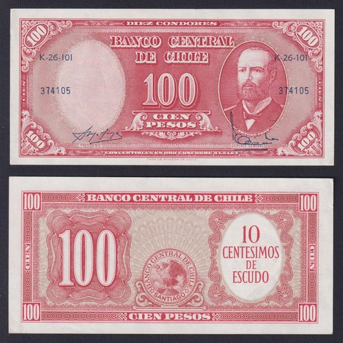 Banconota cile centesimos - 10,