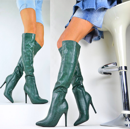 Scarpe donna mega stivali - scarpe,