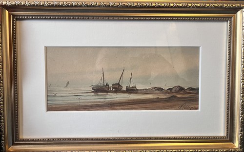 Quadro acquerello paesaggio