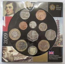 UK The Royal Mint 2009 Coin Collection UK brilliant uncirculated