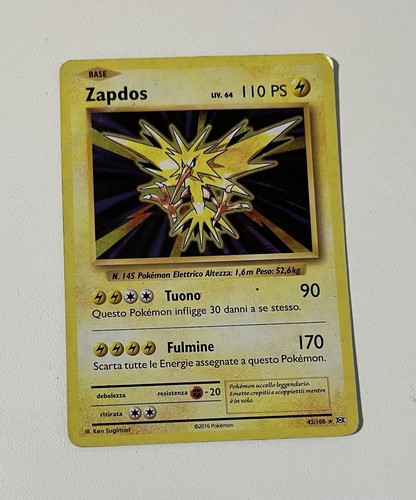 Pokémon zapdos prima - pokémon,