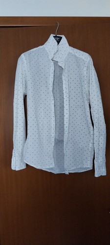 Camicia stretch bianca con