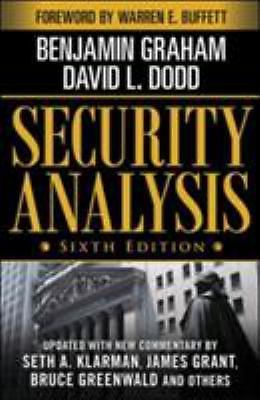 Security analysis sixth - security, analysis: