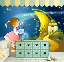 Carta da parati 3D Moon Dream