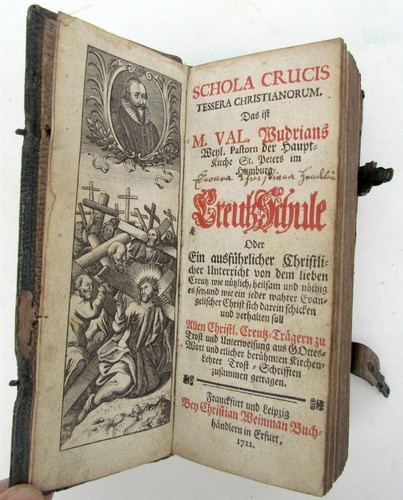 1722 schola crucis tessera - schola,