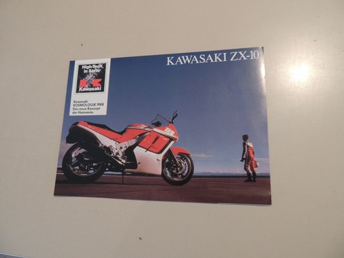 Brochure depliant kawasaki - depliant,