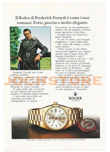 Pubblicità orologio rolex day - rolex,
