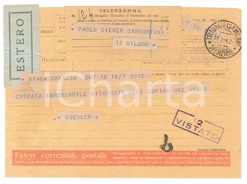 1942 ciclismo chiasso - chiasso,