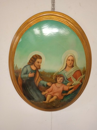 Quadro sacra famiglia stile