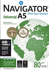 CARTA NAVIGATOR A5 21X14,8 IDEALE RICETTE MEDICHE RISMA DA 500  FG. CARTA 80 GR.