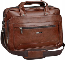 Borsa Ufficio Uomo Tracolla Ventiquattrore Porta Documenti PC Notebook Lavoro