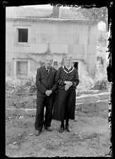 Ritratto Coppia Vecchio Piedi