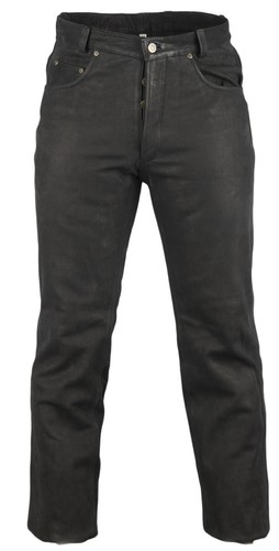 Pantaloni pelle nabuk - pantaloni, di