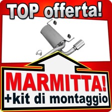 Silenziatore Posteriore per