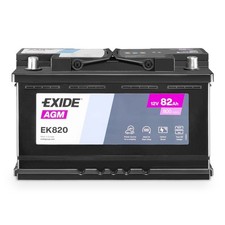 Ek820 batteria agm exide - batteria, 80ah
