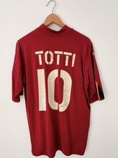 maglia as roma 2004/2005 - Diadora - Serie A Autografata Da Francesco TOTTI