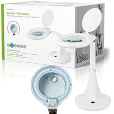 LAMPADA 3+12 DIOTTRIE LENTE LABORATORIO ESTETISTA LED COME LAFAYETTE NEDIS