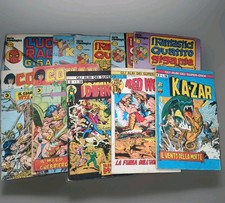 LOTTO 10 Fumetti Supereroi Marvel - Ed. Corno 1973/1981 vedi Foto 