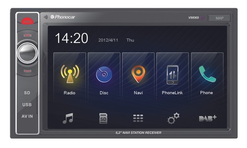Autoradio din phonocar vm069 - autoradio, 2