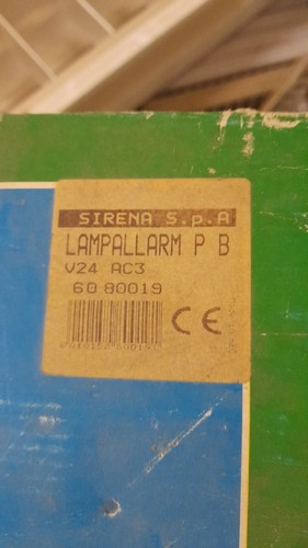 Lampeggiante lampallarm sirena