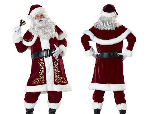 Vestito costume babbo - vestito, natale