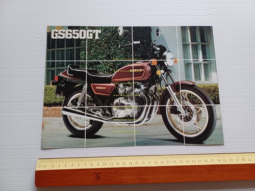 Suzuki 650 1982 depliant - suzuki,