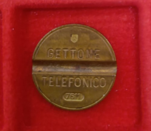 Gettone telefonico esm - gettone,