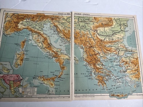 1923 mappa dell italia - 1923:, dell'italia