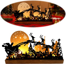 Portacandele Avvento Legno Con