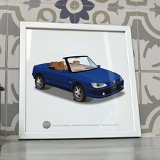Poster Peugeot 306 cabriolet