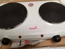 PIANO COTTURA ELETTRICO A DUE PIASTRE/2250 WATT DI POTENZA /NUOVA