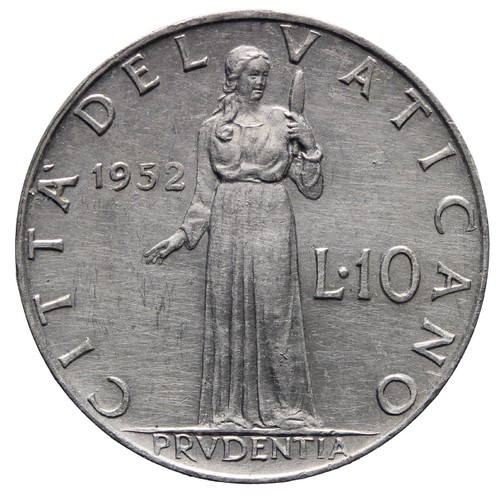 Vaticano 10 lire - -,