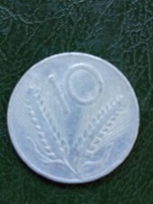 Moneta 10 lire del 1956 Repubblica Italiana - molto rara