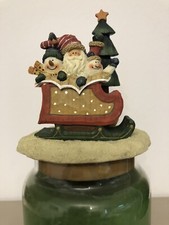 Yankee Candle Topper Slitta Legno 