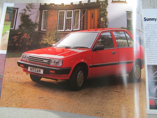 Brochure vendita nissan - brochure, sunny