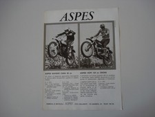 advertising Pubblicità 1972 MOTO ASPES NAVAHO CASA 50/HOPI 125 CROSS