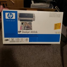HP DeskJet 460cb A4 USB stampante portatile a colori a getto d'inchiostro C8151A nuova in scatola aperta.