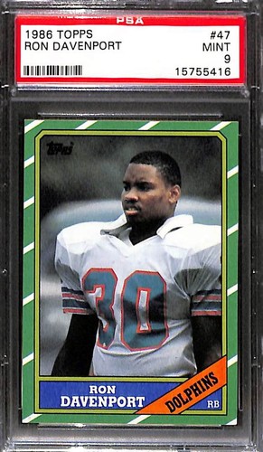 1986 topps ron davenport - 1986,