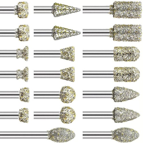 Punte diamantate per - 20,