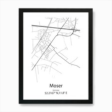 Moser, Germania Mappa