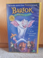 BARTOK THE MAGNIFICENT VHS  - ANASTASIA SEQUEL - Rare - BRAND NEW SEALED TAPE