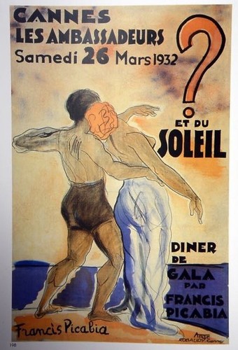Affiche poster cannes 1932 - affiche,