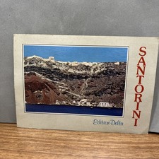 CARTOLINA COLORI VINTAGE COLLEZIONE SANTORINI A GENERAL VIEW - EDITION DELTA 
