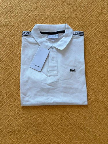 Shirt polo lacoste bianca - t-shirt,