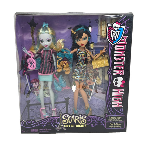 Bambola monster high - high, scaris
