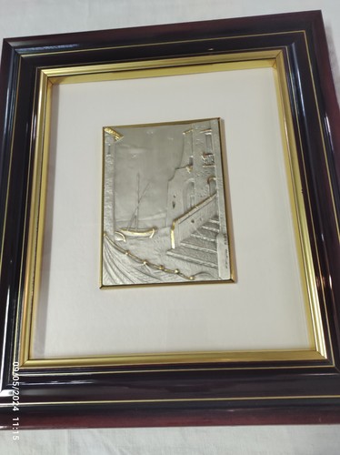 Quadro argento 925 sbalzato - d'argento,