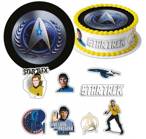 Star trek film commestibile - star,